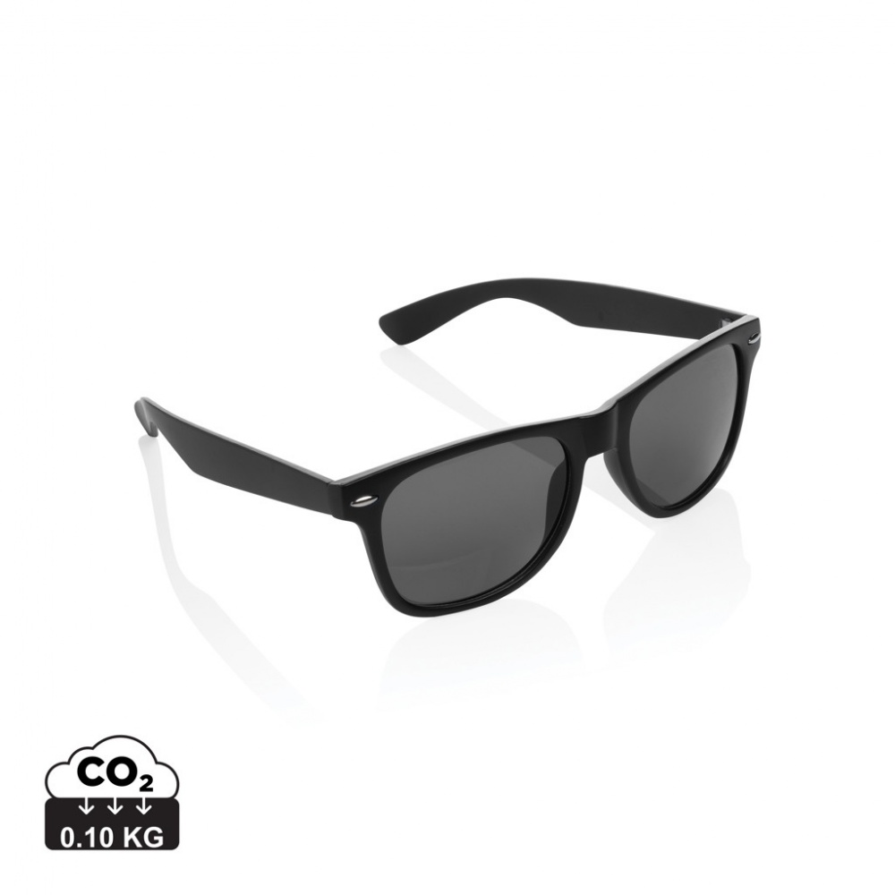 Logotrade promotional product picture of: GRS recycled PC plastic sunglasses