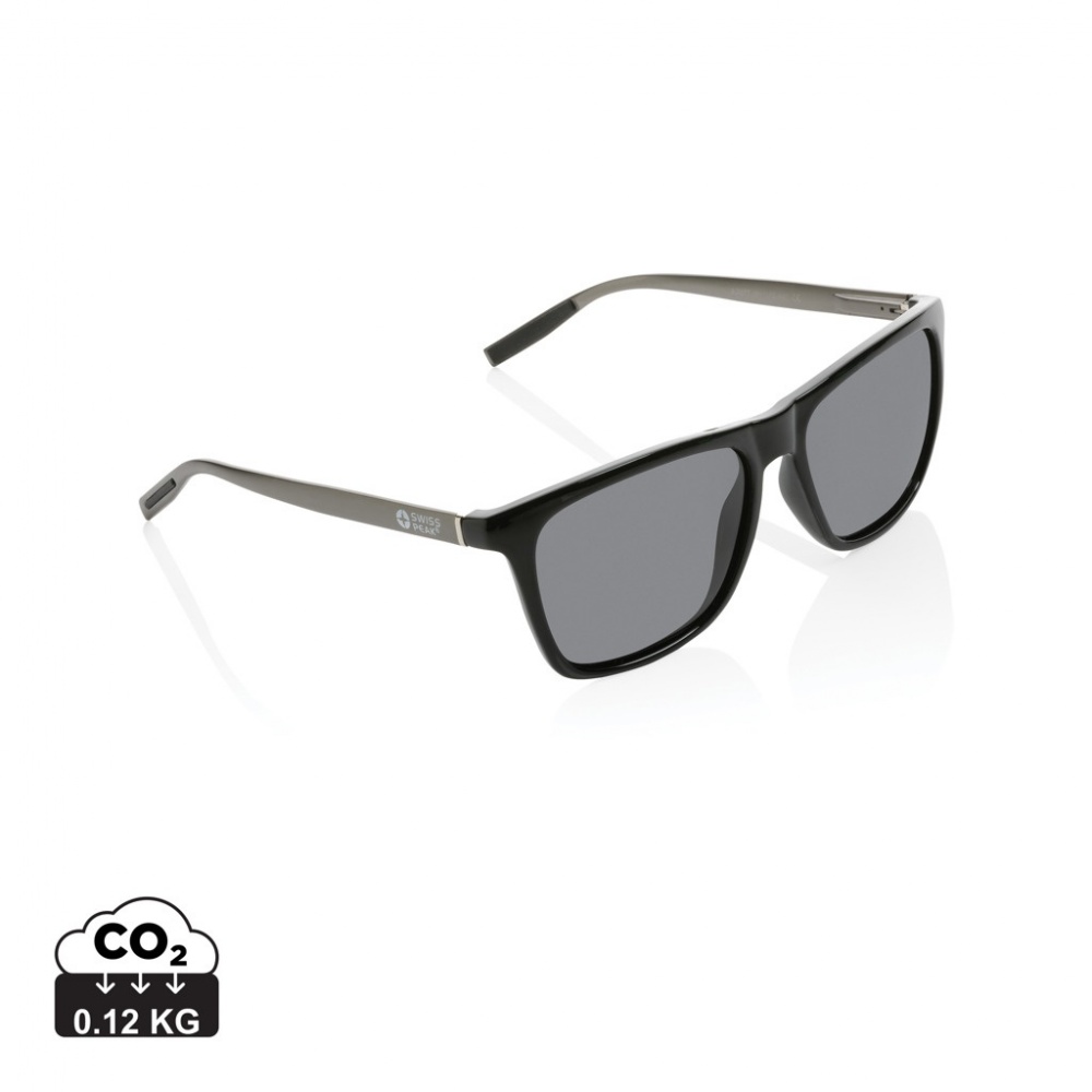 Logotrade corporate gift picture of: Swiss Peak RCS rplastic polarised sunglasses