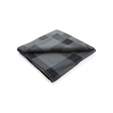 Logo trade promotional merchandise photo of: Soft plaid fleece blanket