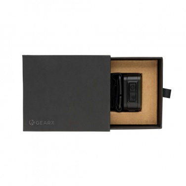 Logo trade promotional merchandise photo of: Gear X RCS rPlastic heavy duty head torch