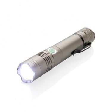 Logotrade promotional item image of: Rechargeable 3W flashlight