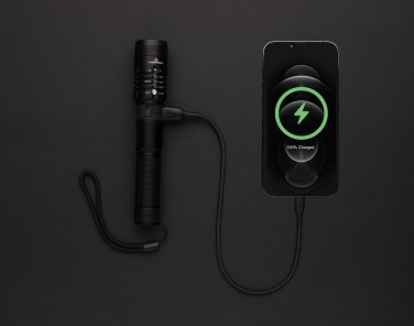 Logo trade corporate gift photo of: Gear X USB re-chargeable torch