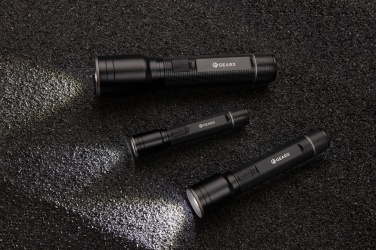 Logotrade promotional product image of: Gear X RCS recycled aluminum USB-rechargeable torch