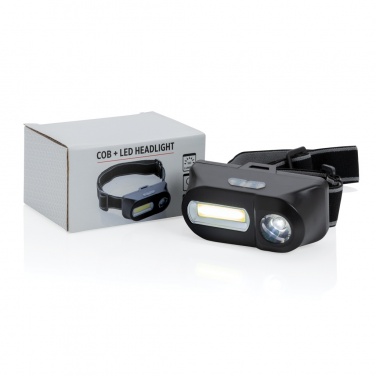 Logo trade promotional merchandise picture of: COB and LED headlight