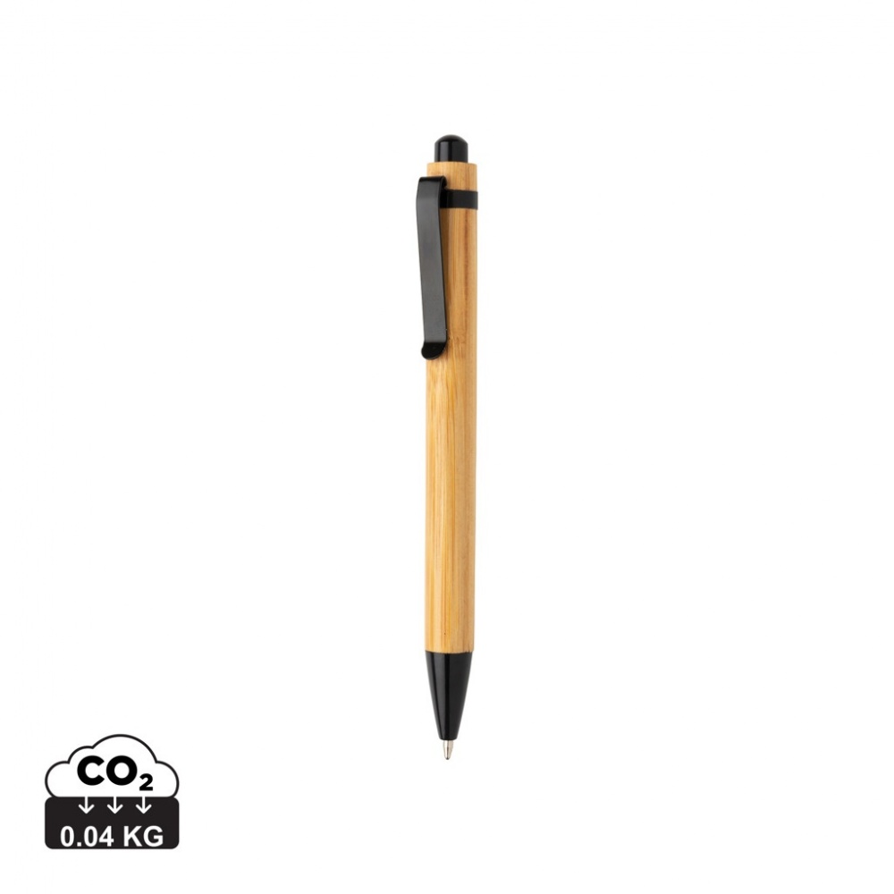 Logo trade promotional gift photo of: Bamboo pen