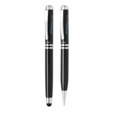 Logo trade promotional giveaway photo of: Executive pen set