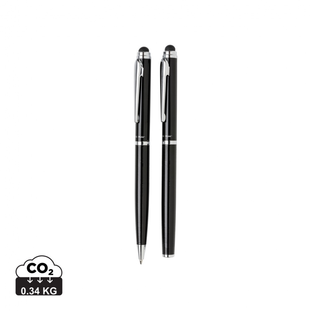 Logotrade promotional product image of: Swiss Peak deluxe pen set