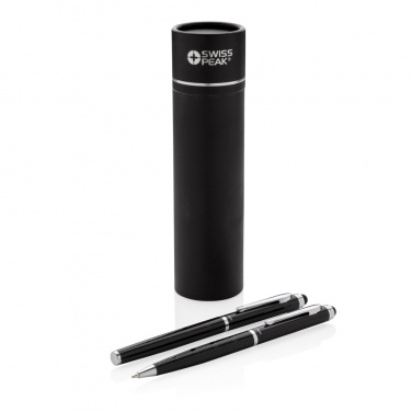 Logo trade corporate gifts image of: Swiss Peak deluxe pen set