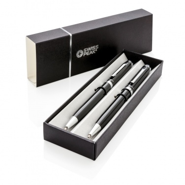 Logo trade promotional merchandise photo of: Luzern pen set
