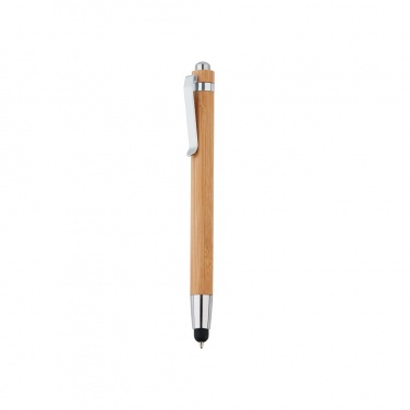 Logo trade promotional merchandise picture of: Bamboo stylus pen