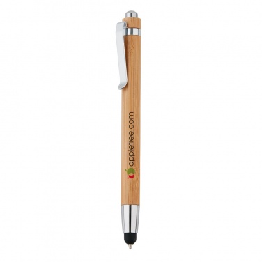 Logo trade promotional gifts picture of: Bamboo stylus pen