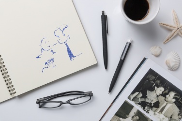 Logotrade promotional merchandise photo of: X3 black smooth touch pen