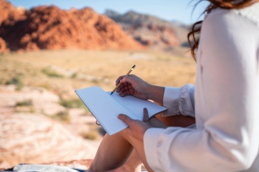 Logo trade advertising products picture of: Bamboo infinity pencil with eraser