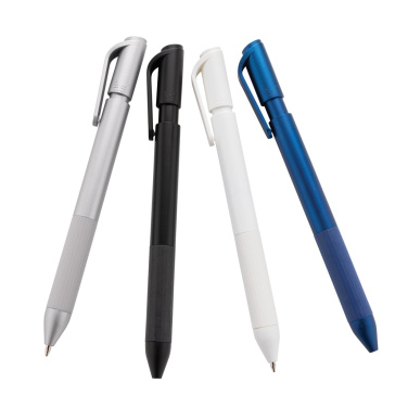 Logo trade promotional merchandise image of: TwistLock GRS certified recycled ABS pen