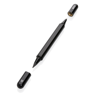 Logotrade promotional product picture of: Swiss Peak Storm RCS recycled aluminum dual tip pen