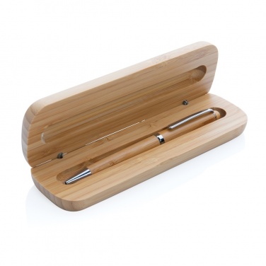 Logotrade promotional item image of: Bamboo pen in box
