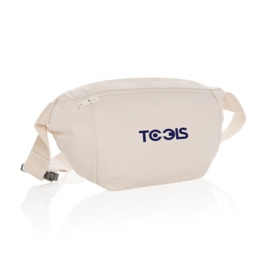 Logo trade advertising product photo of: Impact AWARE™ 285gsm rcanvas hip bag undyed