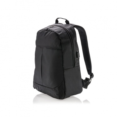 Logotrade corporate gift picture of: Power USB laptop backpack