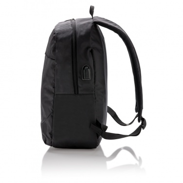 Logo trade promotional merchandise picture of: Power USB laptop backpack
