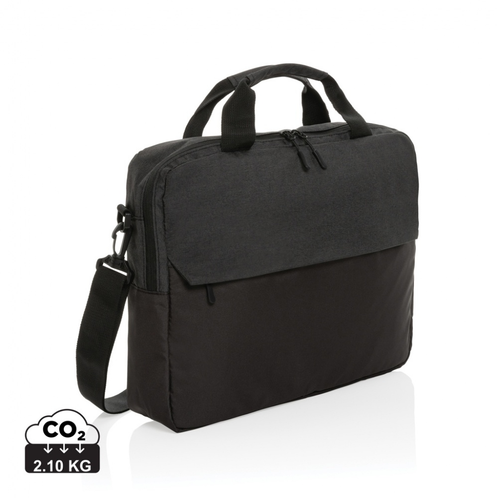 Logotrade promotional giveaway picture of: Kazu AWARE™ RPET basic 15.6 inch laptop bag