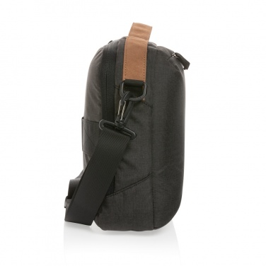 Logotrade promotional merchandise image of: Impact AWARE™ 300D two tone deluxe 15.6" laptop bag