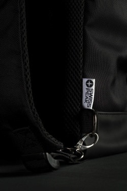 Logo trade promotional product photo of: Swiss Peak RFID 15" laptop totepack PVC free