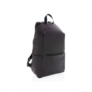 Logo trade corporate gifts picture of: Smooth PU 15.6"laptop backpack
