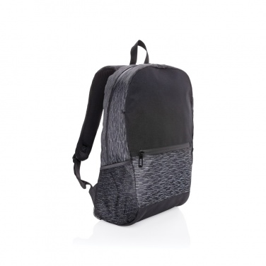 Logotrade corporate gift picture of: AWARE™ RPET Reflective laptop backpack