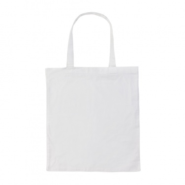 Logotrade advertising product image of: Impact AWARE™ Recycled cotton tote w/bottom 145g