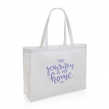 Logo trade promotional items image of: Impact AWARE™ Recycled cotton shopper 145g