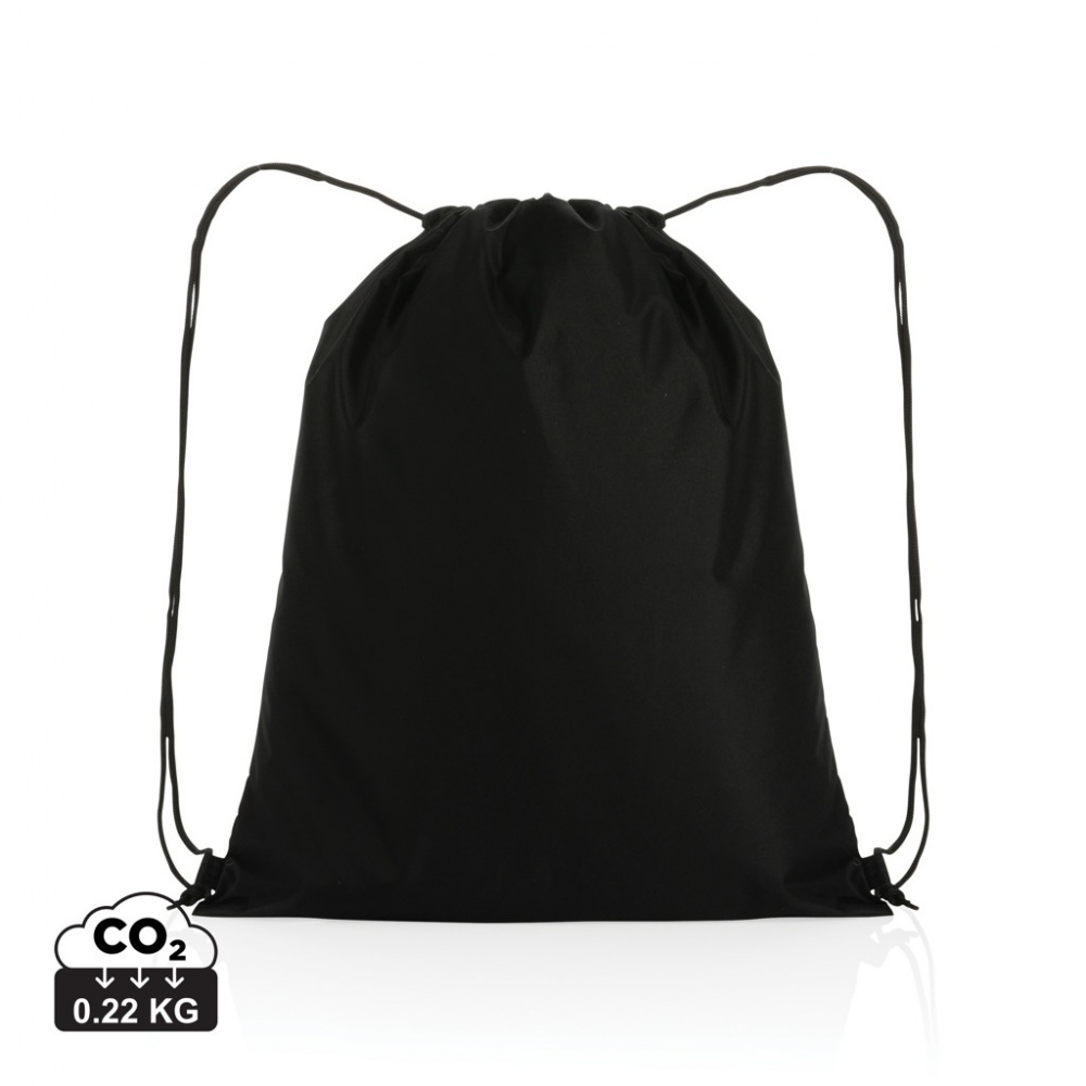 Logotrade promotional merchandise picture of: Impact AWARE™ RPET 190T drawstring bag