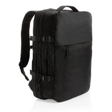 Logotrade corporate gift picture of: Swiss Peak AWARE™ RPET 15.6' expandable weekend backpack