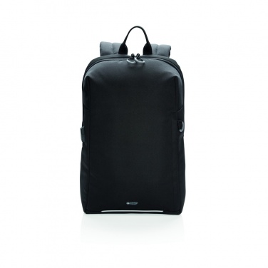 Logo trade promotional products picture of: Swiss Peak AWARE™ RFID and USB A laptop backpack