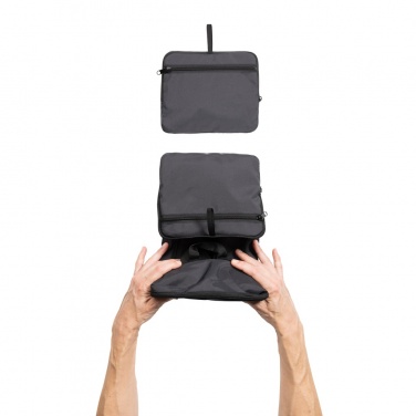 Logo trade advertising products picture of: Dillon AWARE™ RPET foldable classic backpack