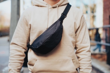 Logotrade promotional product picture of: Crescent AWARE™ RPET half moon sling bag