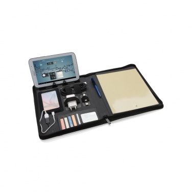 Logo trade promotional product photo of: Tech portfolio with powerbank