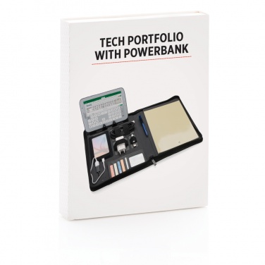 Logotrade advertising product picture of: Tech portfolio with powerbank