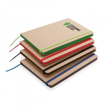 Logotrade business gift image of: A5 kraft notebook
