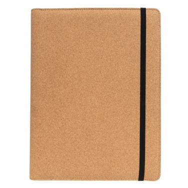 Logotrade corporate gift picture of: Deluxe cork portfolio A4 with pen