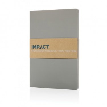 Logotrade promotional merchandise image of: Impact softcover stone paper notebook A5