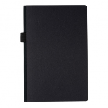 Logo trade promotional gift photo of: A5 deluxe kraft hardcover notebook