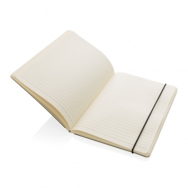 Logo trade advertising product photo of: A5 deluxe kraft hardcover notebook