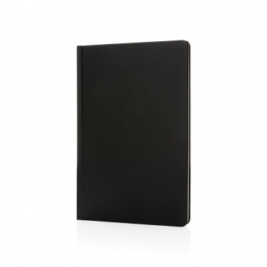 Logotrade promotional product picture of: A5 Impact stone paper hardcover notebook