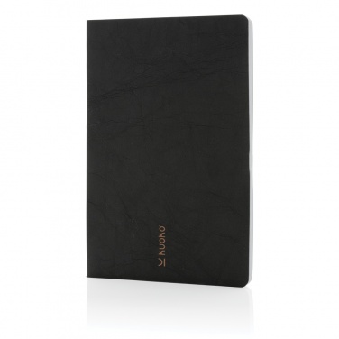 Logotrade promotional merchandise picture of: Salton A5 GRS certified recycled paper notebook