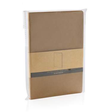 Logotrade promotional gift picture of: Salton A5 GRS certified recycled paper notebook