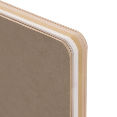 Logo trade promotional giveaways image of: Elowen A5 tree free notebook