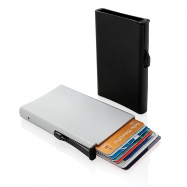 Logo trade promotional merchandise photo of: Standard aluminium RFID cardholder