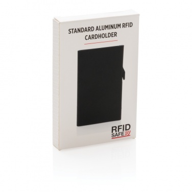 Logo trade promotional merchandise photo of: Standard aluminium RFID cardholder