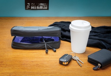 Logo trade corporate gifts image of: Portable UV-C steriliser pouch with integrated battery