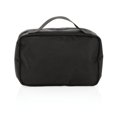 Logo trade corporate gifts image of: Swiss Peak AWARE™ RPET Voyager toiletry bag